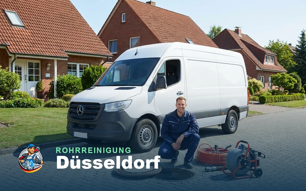 Rohrreinigung in Düsseldorf – professioneller Abfluss- und Kanalservice vor Ort
