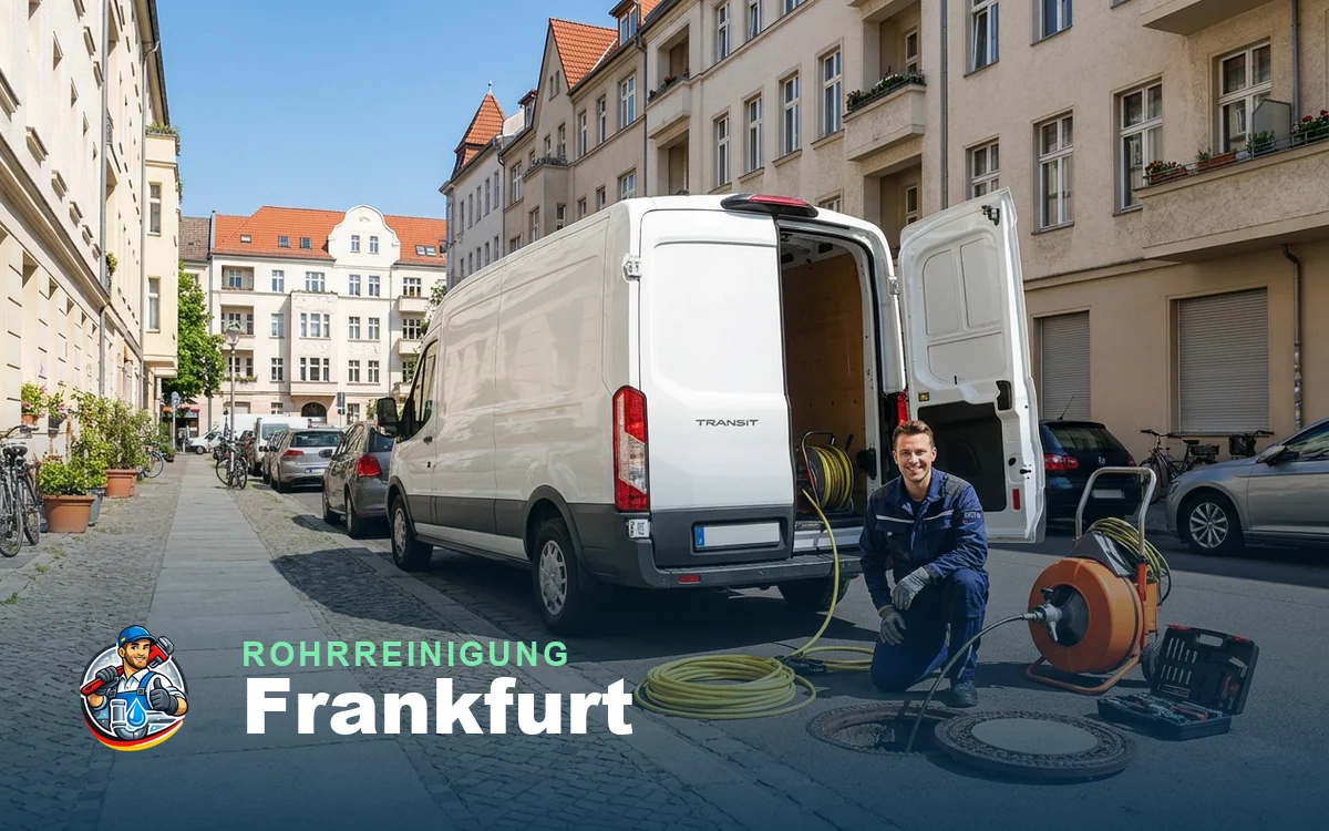 Rohrreinigung in Frankfurt am Main – professioneller Abfluss- und Kanalservice vor Ort