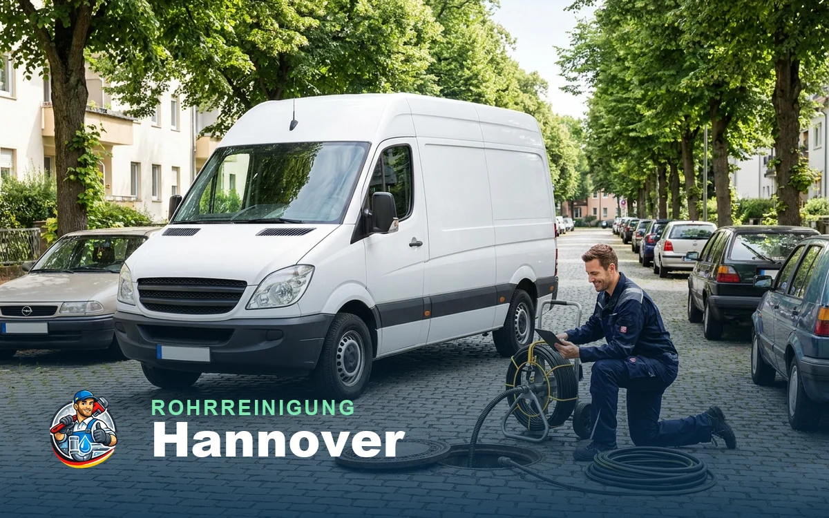 Rohrreinigung in Hannover – professioneller Abfluss- und Kanalservice vor Ort